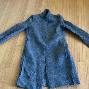 Stylish Gray Long Coat